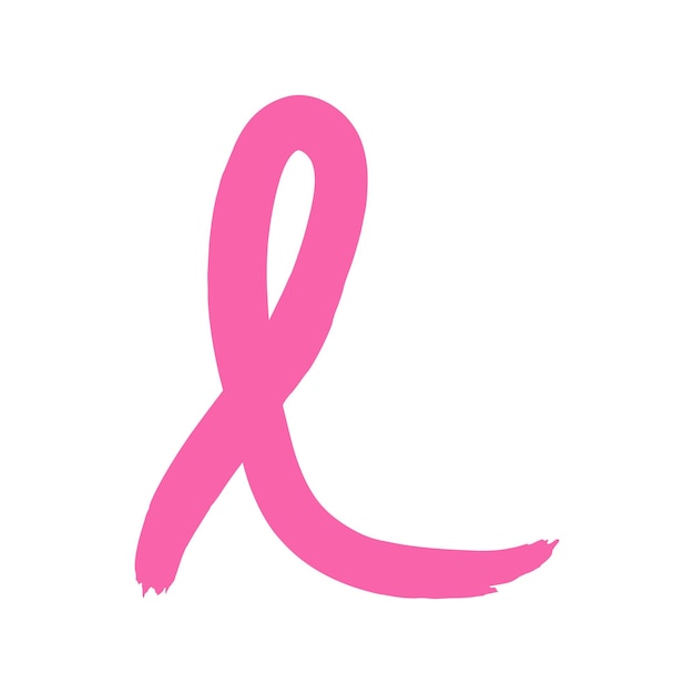 Roze borstkanker bewustzijnslint