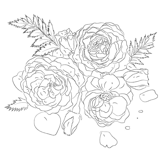 Roze bos