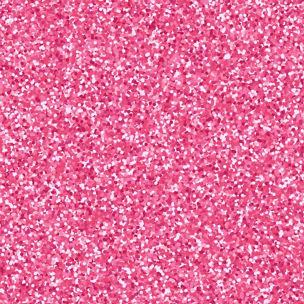 Vector roze glitter textuur. sparkle vector achtergrond. roze confetti naadloos patroon voor uw ontwerp