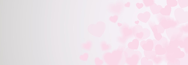 Roze liefjes achtergrond liefde ontwerp voor valentijnsdag moederdag