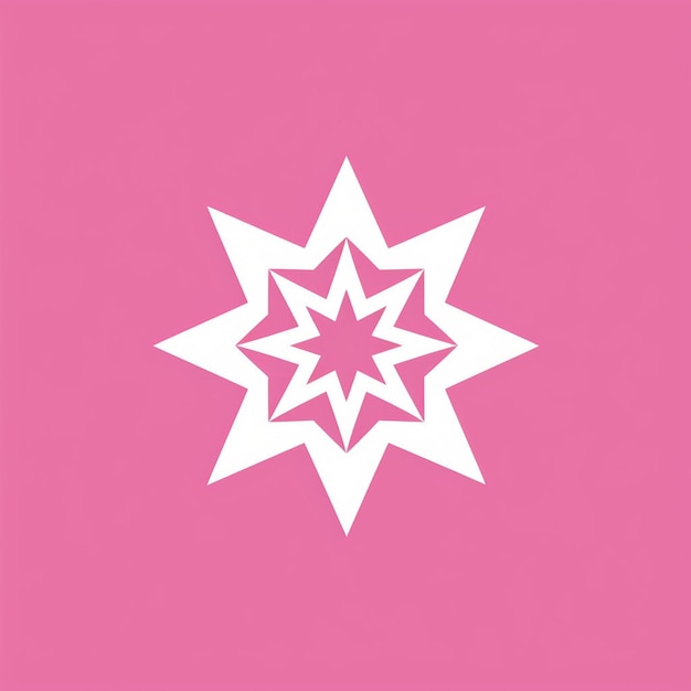 Roze logo-ontwerp