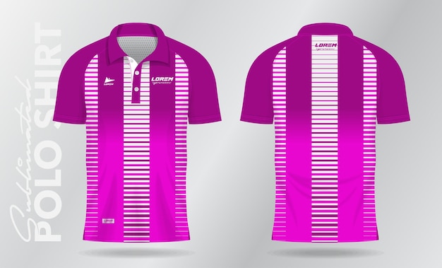 Vector roze patroon en achtergrond voor sublimatie polo sport trui sjabloon ontwerp