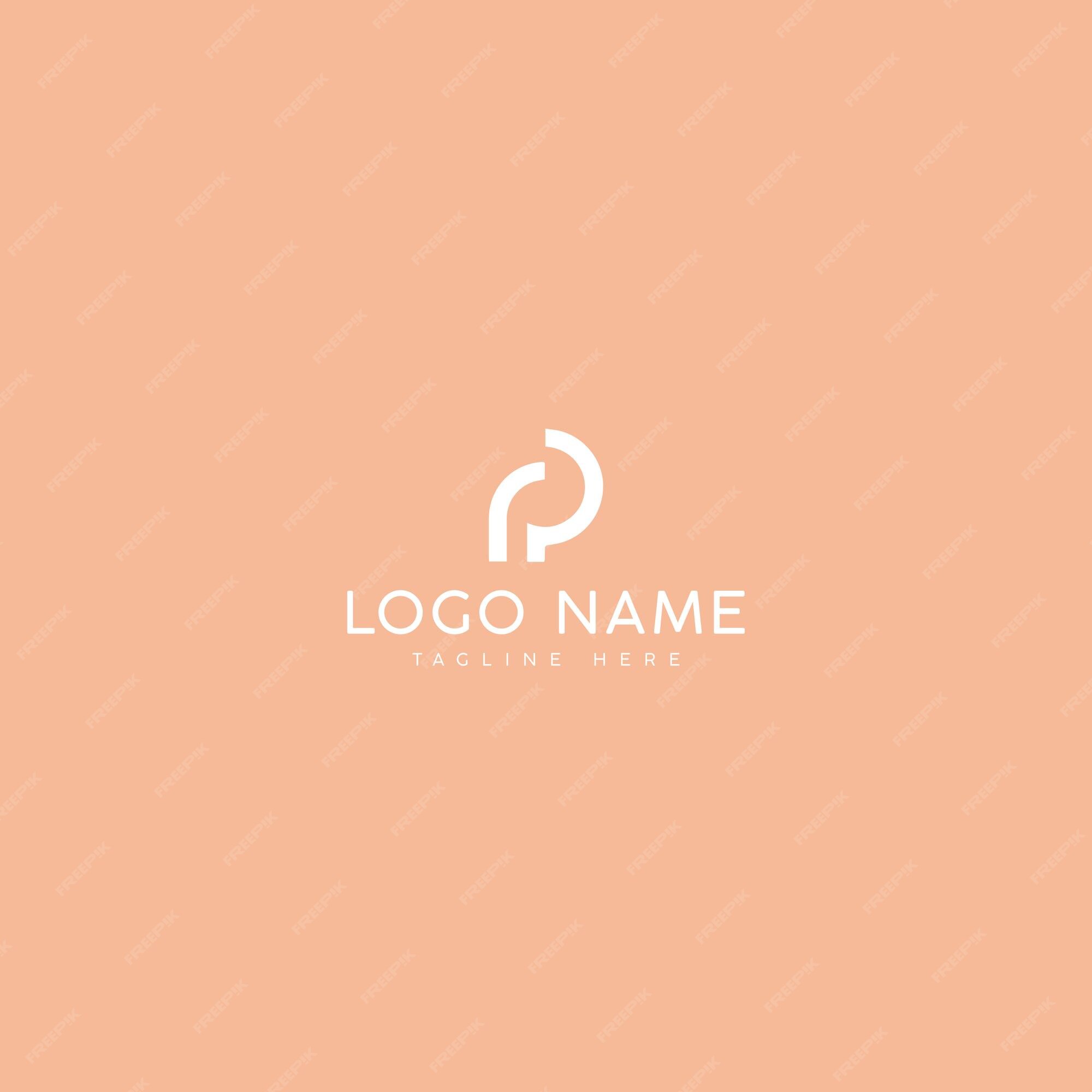 Premium Vector | Rp letter logo design