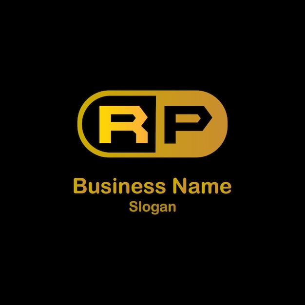 RP331 letter RP logo design