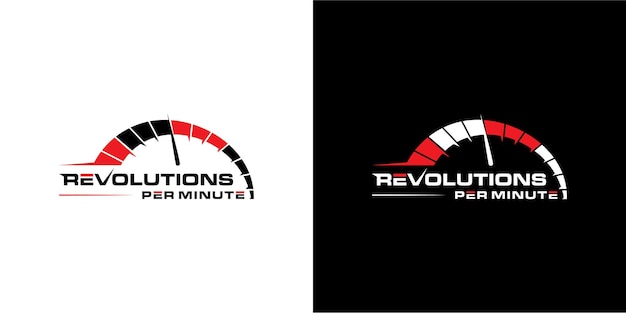 Rpm logo design for automotive