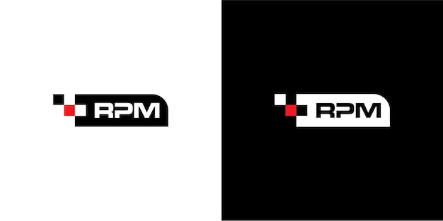 rpm-logo-ontwerp voor auto's