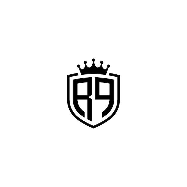 RQ monogram logo ontwerp letter tekst naam symbool monochrome logotype alfabet karakter eenvoudig logo