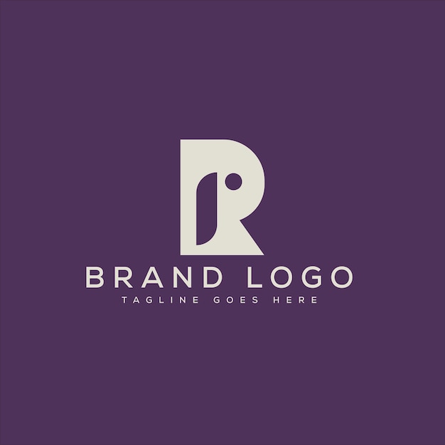 Rr logo ontwerp vector letter sjabloon ontwerp voor merk