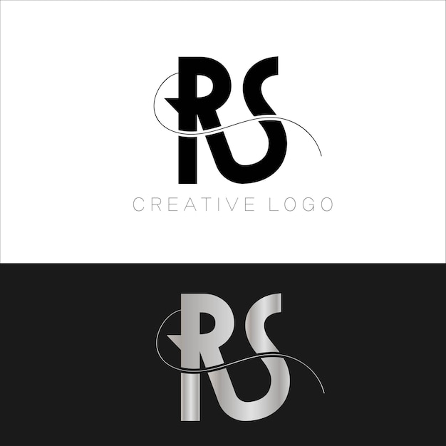 Vector rs-initiaalletterlogo