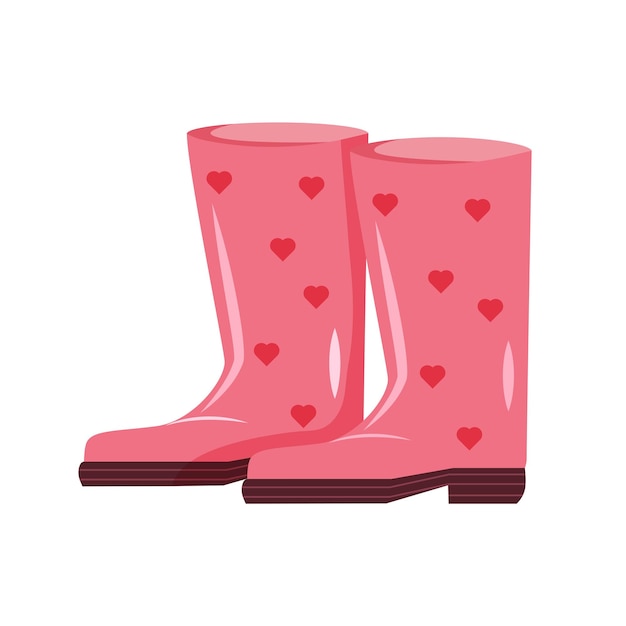 Rubber boots