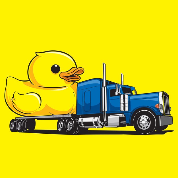 Rubber duck in truck 2