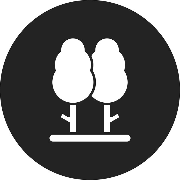 Rubber Tree icoon vector afbeelding Kan worden gebruikt voor In The Wild
