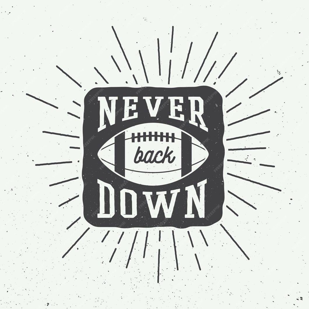 Premium Vector Rugby Or American Football Ball With Typography premium-vector-rugby-or-american-football-ball-with-typography
