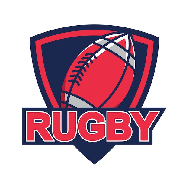 Rugby Logo, American Logo Sport