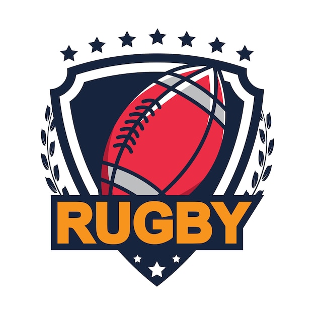 Rugby Logo, American Logo Sport