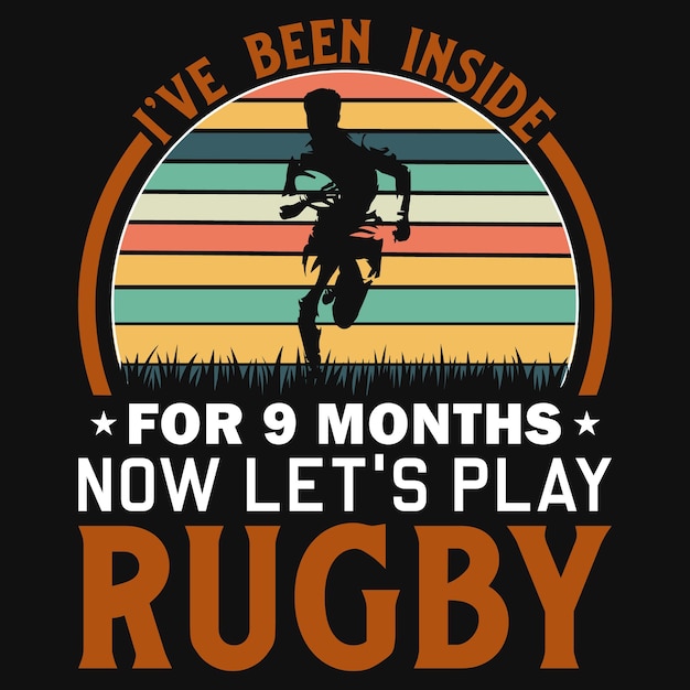 Rugby t-shirt ontwerp