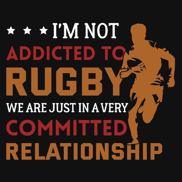 Rugby tshirt design