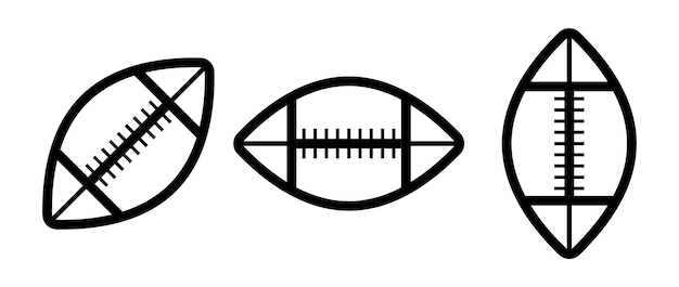 rugbybal overzicht pictogram