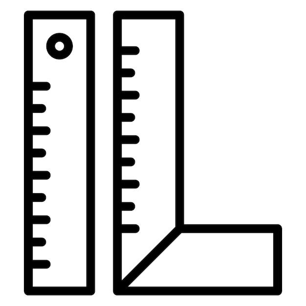 Ruler icon vector image Can be used for Shoemaker