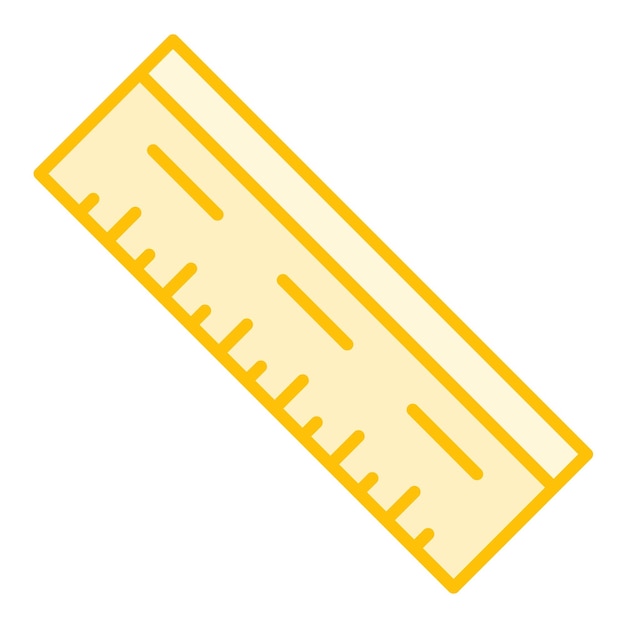 Vector ruler icon vector image can be used for tools