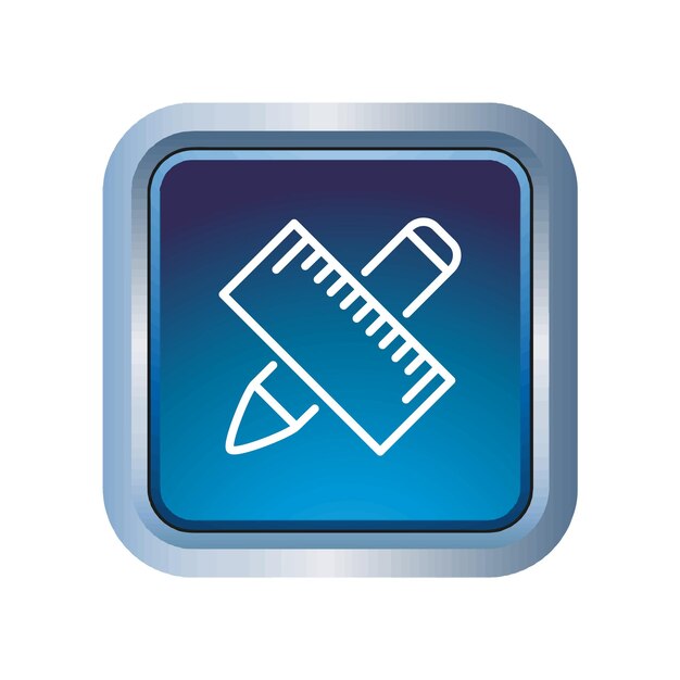 Vector ruler icon