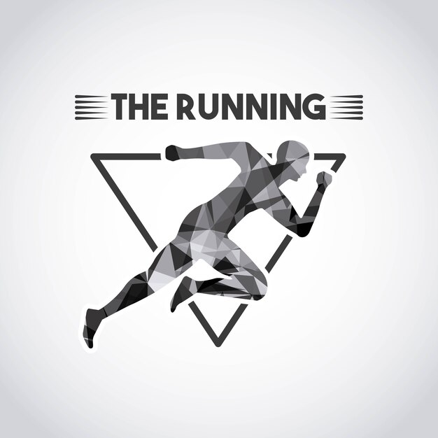 The running  design