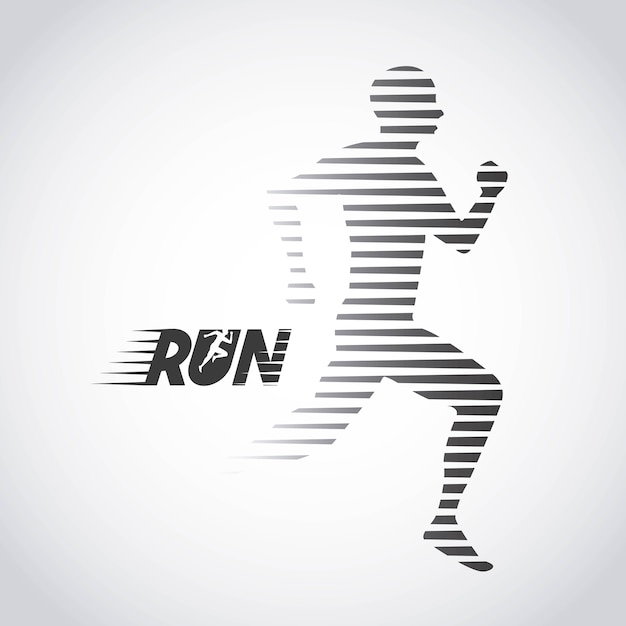 The running  design