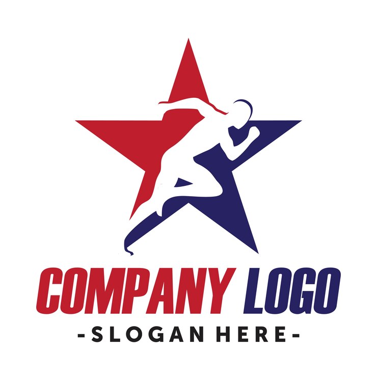 Running and Marathon Logo 