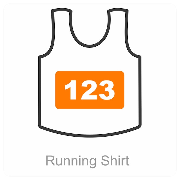 Vector running shirt