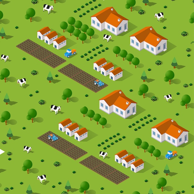 Rural Isometric Natural