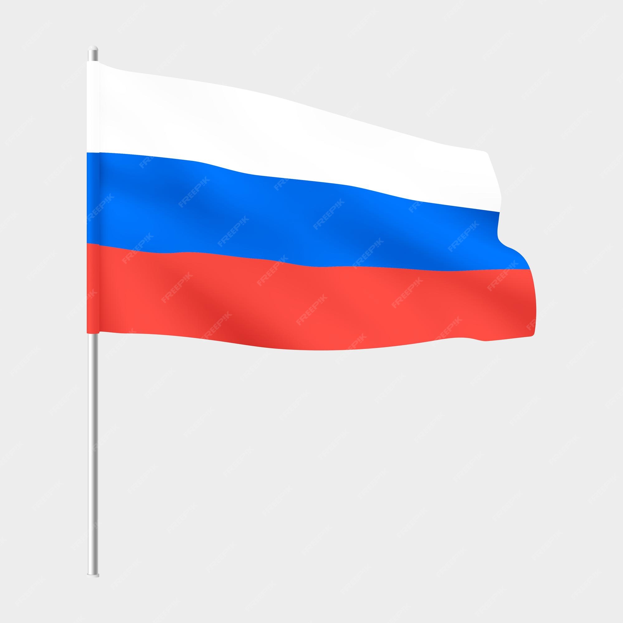 Russia Federation Flag