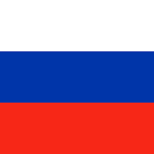 Vector russia flag official colors vector illustration