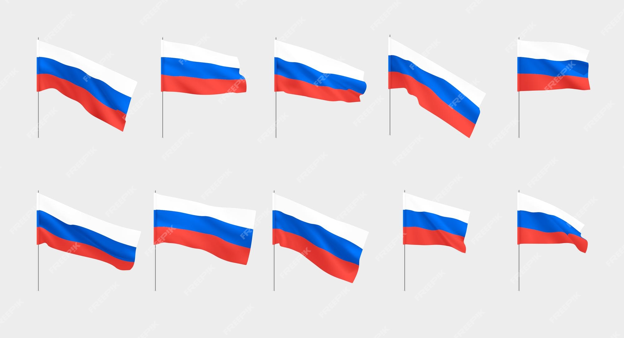 Russian Federation Flags