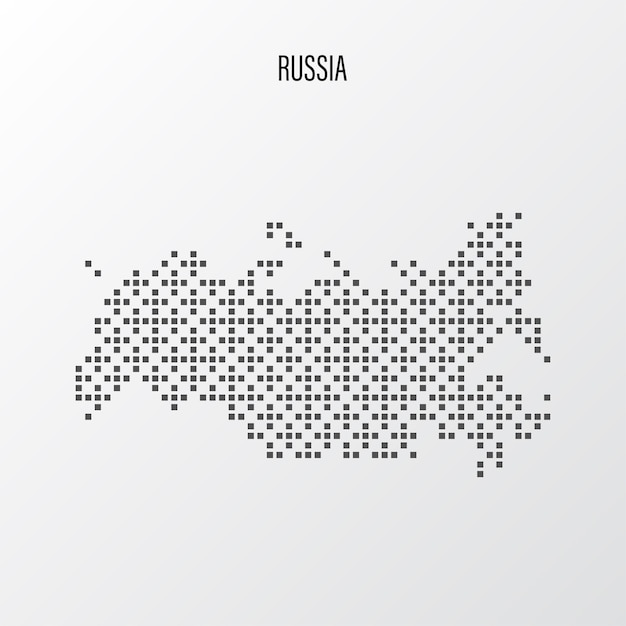 Vector russia map
