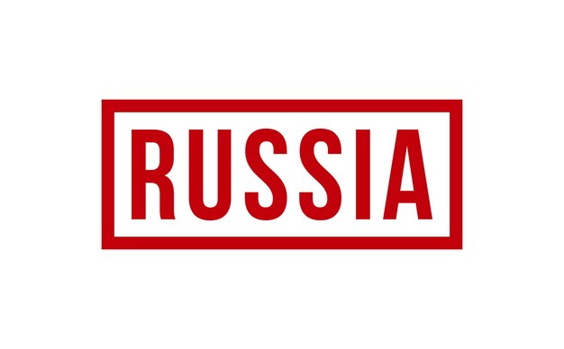 Вектор резиновой печати России