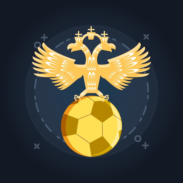 Russia soccer world cup design