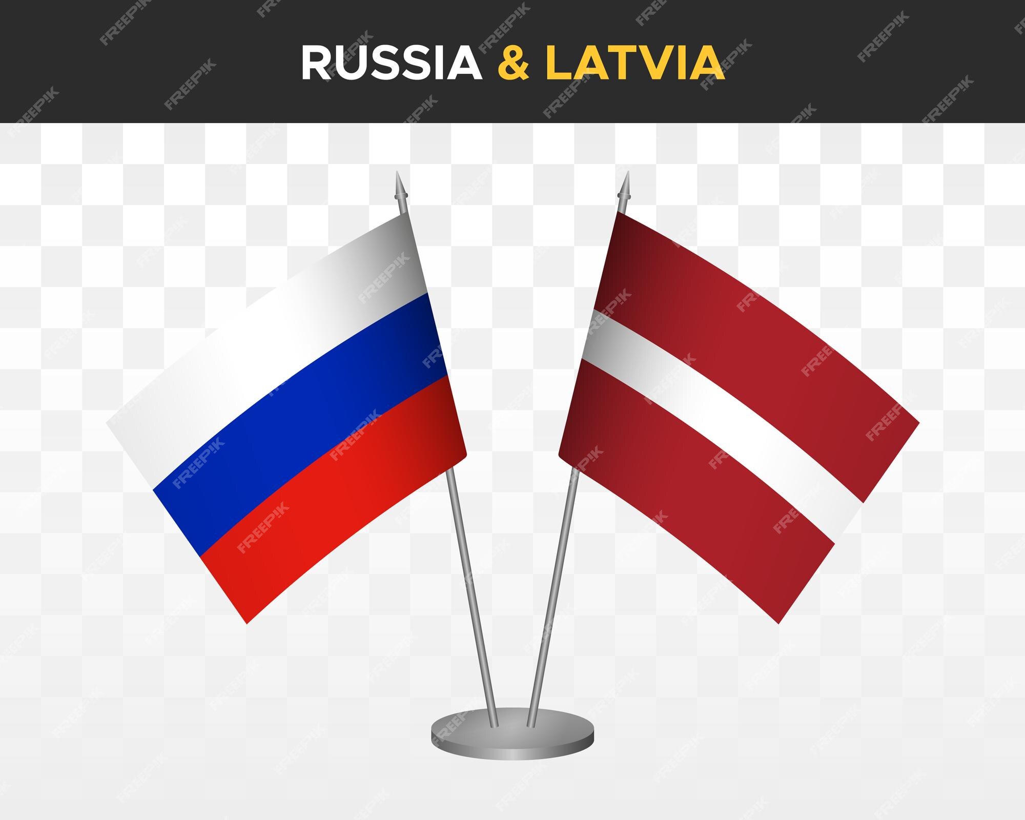 Flag Russian With Civil Proportions Vector Russian Flag Flat