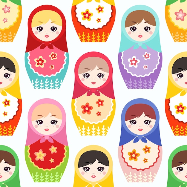 Russian doll pattern