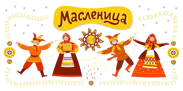 Russische feestdag Maslenitsa