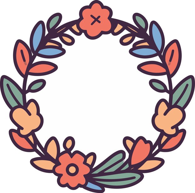 Rustic Charm Illustrated Festive Floral DesignsFestive Flora Fantasy Vectorized Ornate Splendor