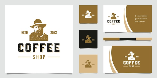 Rustic Coffee Shop Logo Design