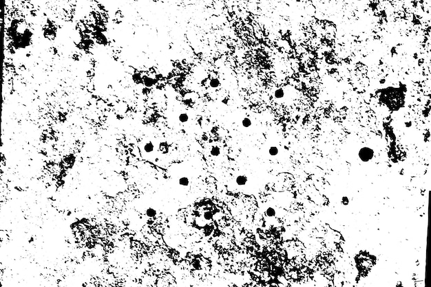 Vector rustic grunge vector texture with grain and stains abstract noise background weathered surface dirty and damaged detailed rough backdrop vector graphic illustration with transparent white eps10