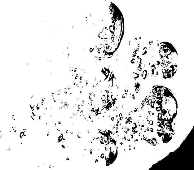 穀物と汚れを持つ素朴なグランジ ベクトル テクスチャ抽象的なノイズ背景風化した表面