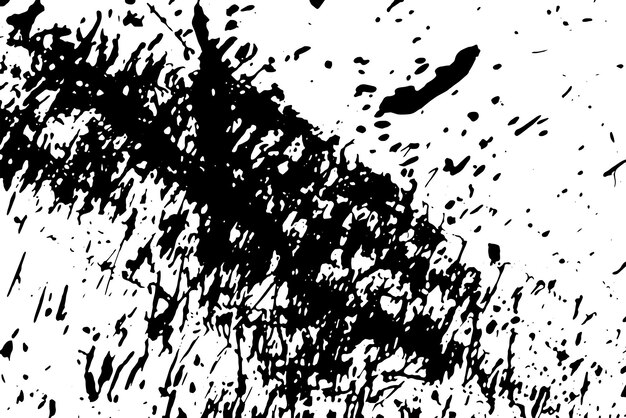 Rustic grunge vector textuur met grain en vlekken Abstract ruis achtergrond Verweerd oppervlak.