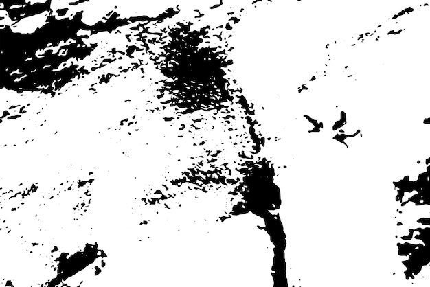 Rustic grunge vector textuur met korrels en vlekken Abstract ruis achtergrond Verweerd oppervlak