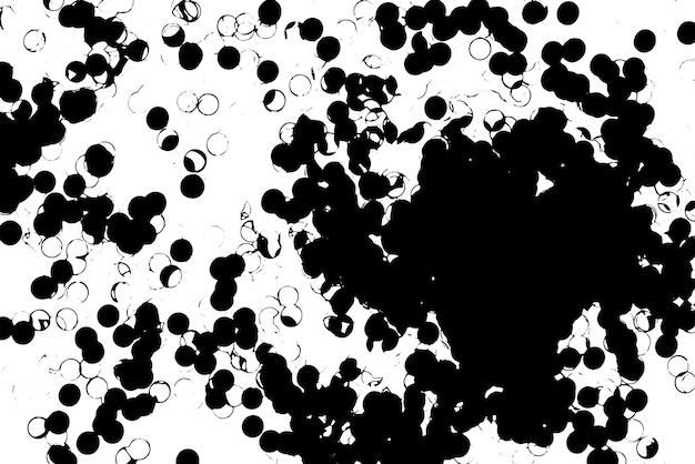 Rustic grunge vector textuur met korrels en vlekken Abstract ruis achtergrond Verweerd oppervlak