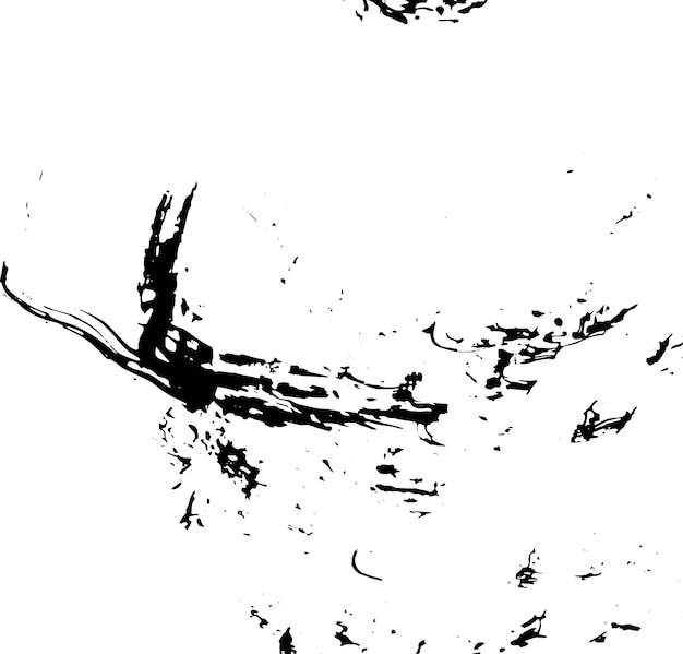 Rustic grunge vector textuur met korrels en vlekken Abstract ruis achtergrond Verweerd oppervlak