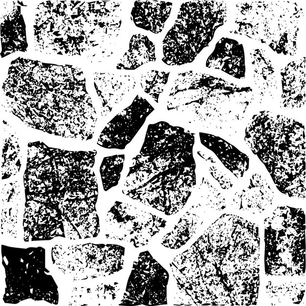 Rustic grunge vector textuur met korrels en vlekken Abstracte ruis achtergrond Verweerd oppervlak Vuil en beschadigd Gedetailleerde ruwe achtergrond Vector grafische illustratie met transparante witte EPS10