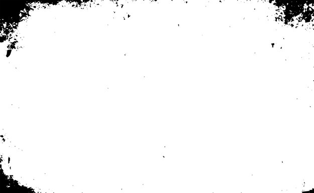 Rustic grunge vector textuur met korrels en vlekken Abstracte ruis achtergrond Verweerd oppervlak Vuil en beschadigd Gedetailleerde ruwe achtergrond Vector grafische illustratie met transparante witte EPS10