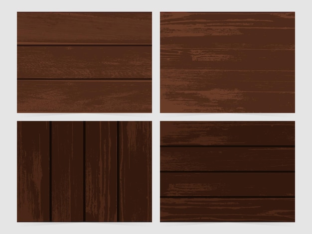 Rustic wood texture background collection